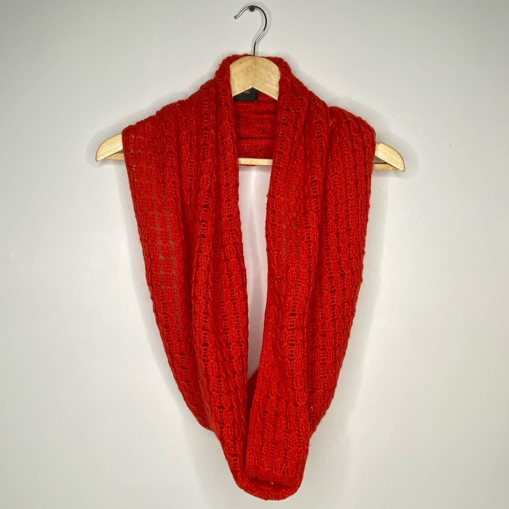 H&M Orange Infinite Scarf